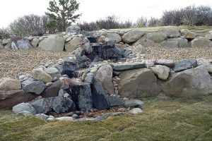 denver custom water feature and fountain landscape design