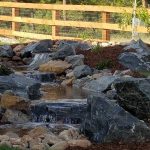 Custom Waterfall and Landscaping