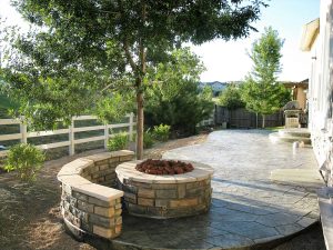 Outdoor Firepit and Patio - Denver, CO