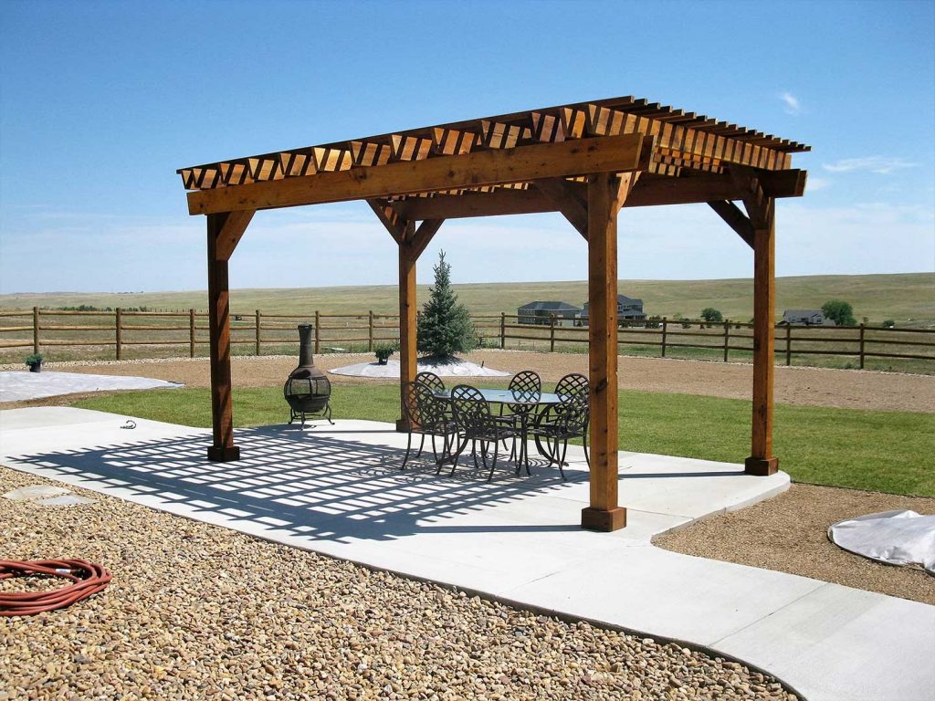 Custom Pergola and Landscaping - Denver, CO