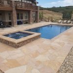 denver lanscaping companies building pool decking for backyard