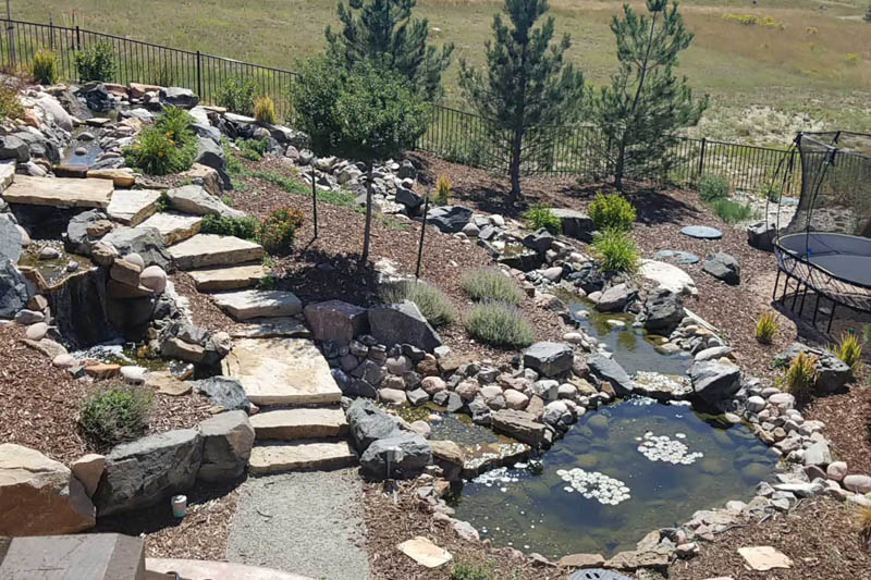Castle Rock Landscaping Pond Ideas