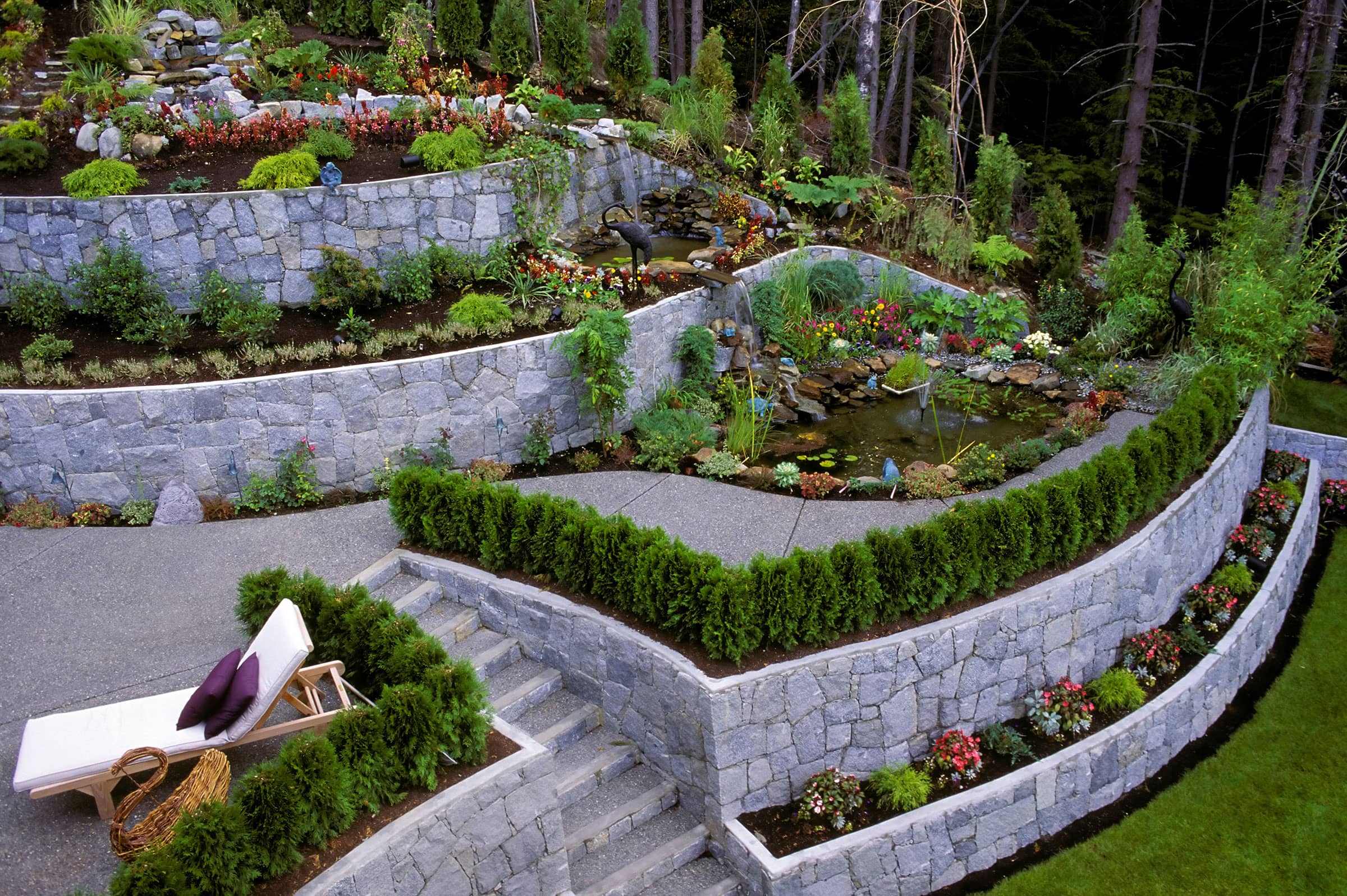 When does a slope need a retaining wall?