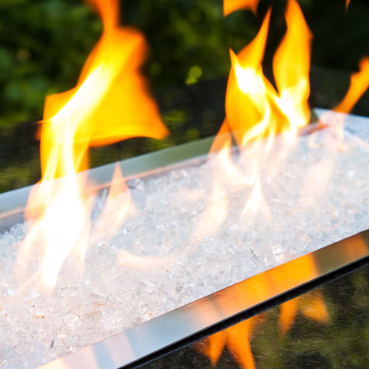 What Color Glass Looks Best In Fire Pit? Colorado Fire Pits