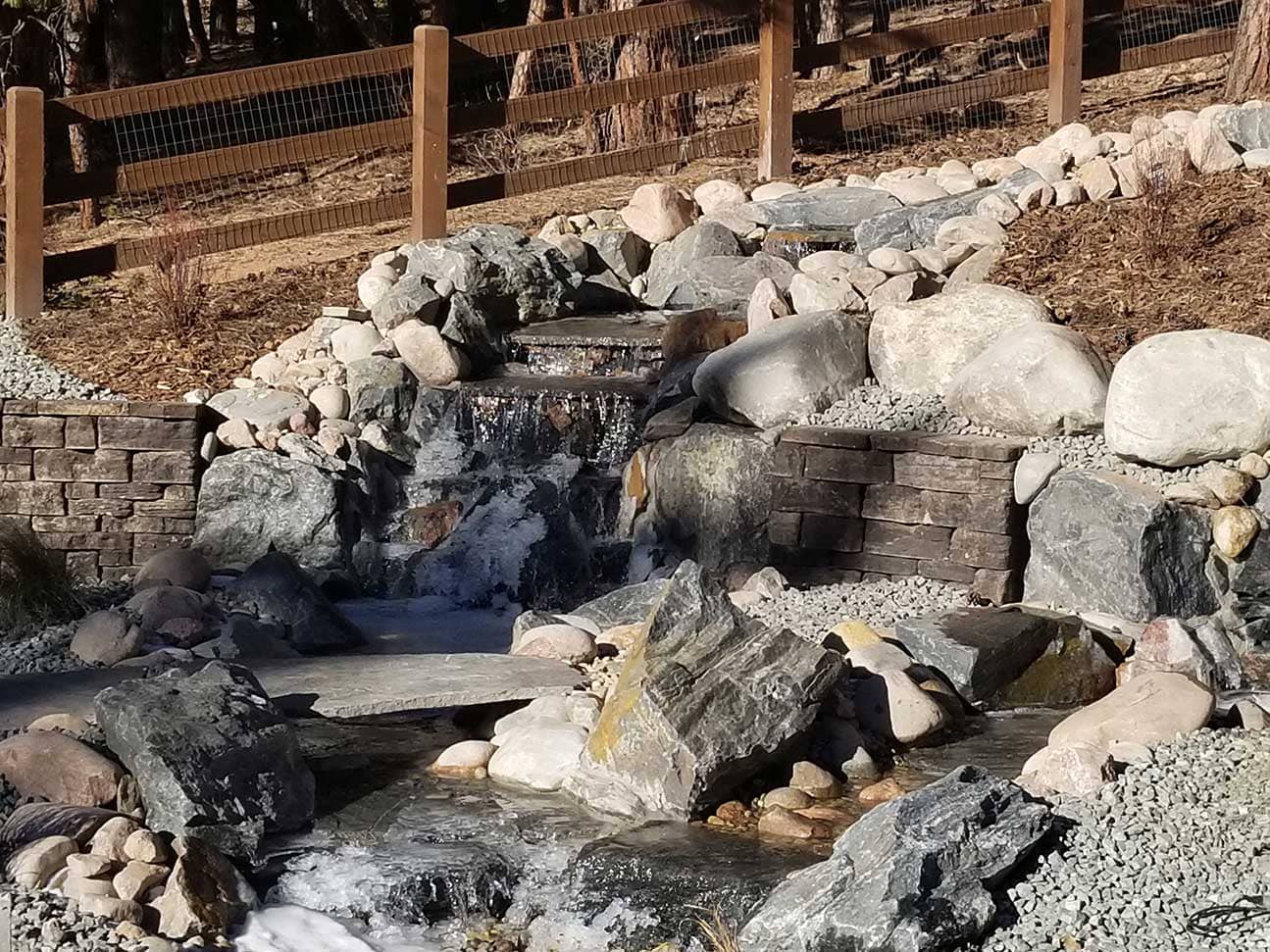 Water Feature Landscaping Colorado