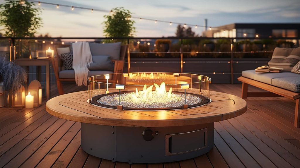 What Color Glass Looks Best In Fire Pit?