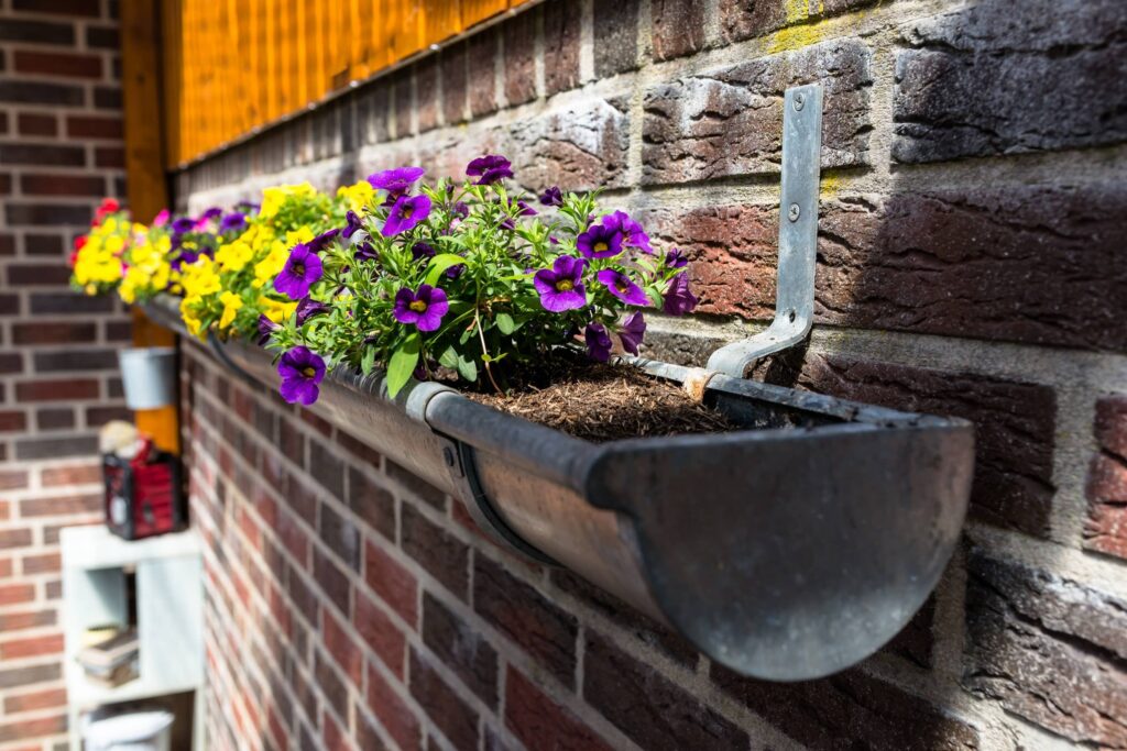 Gutter Gardens Planter