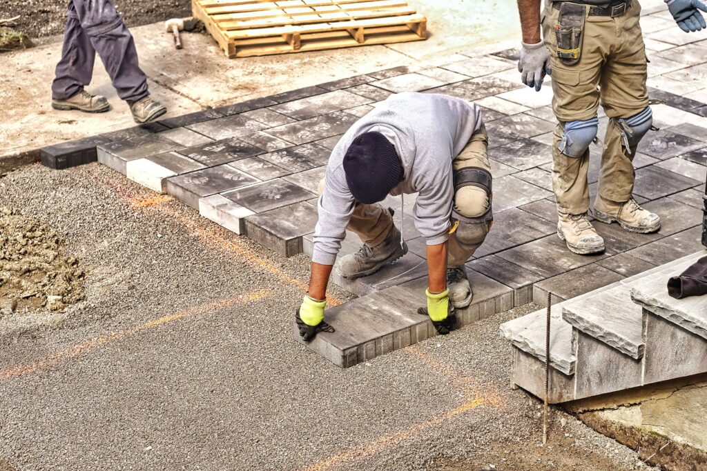 Patio Paver Installation