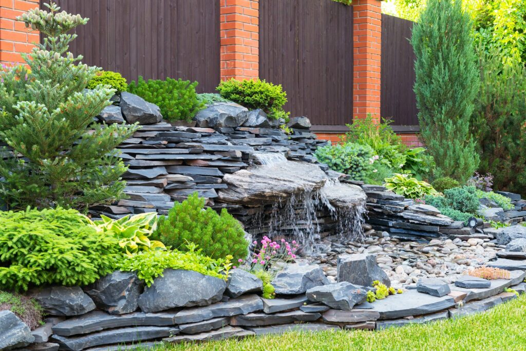 Are water features hard to maintain?