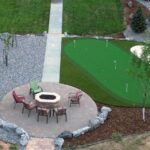 Morrison CO - Custom Firepit & Putting Green Installation