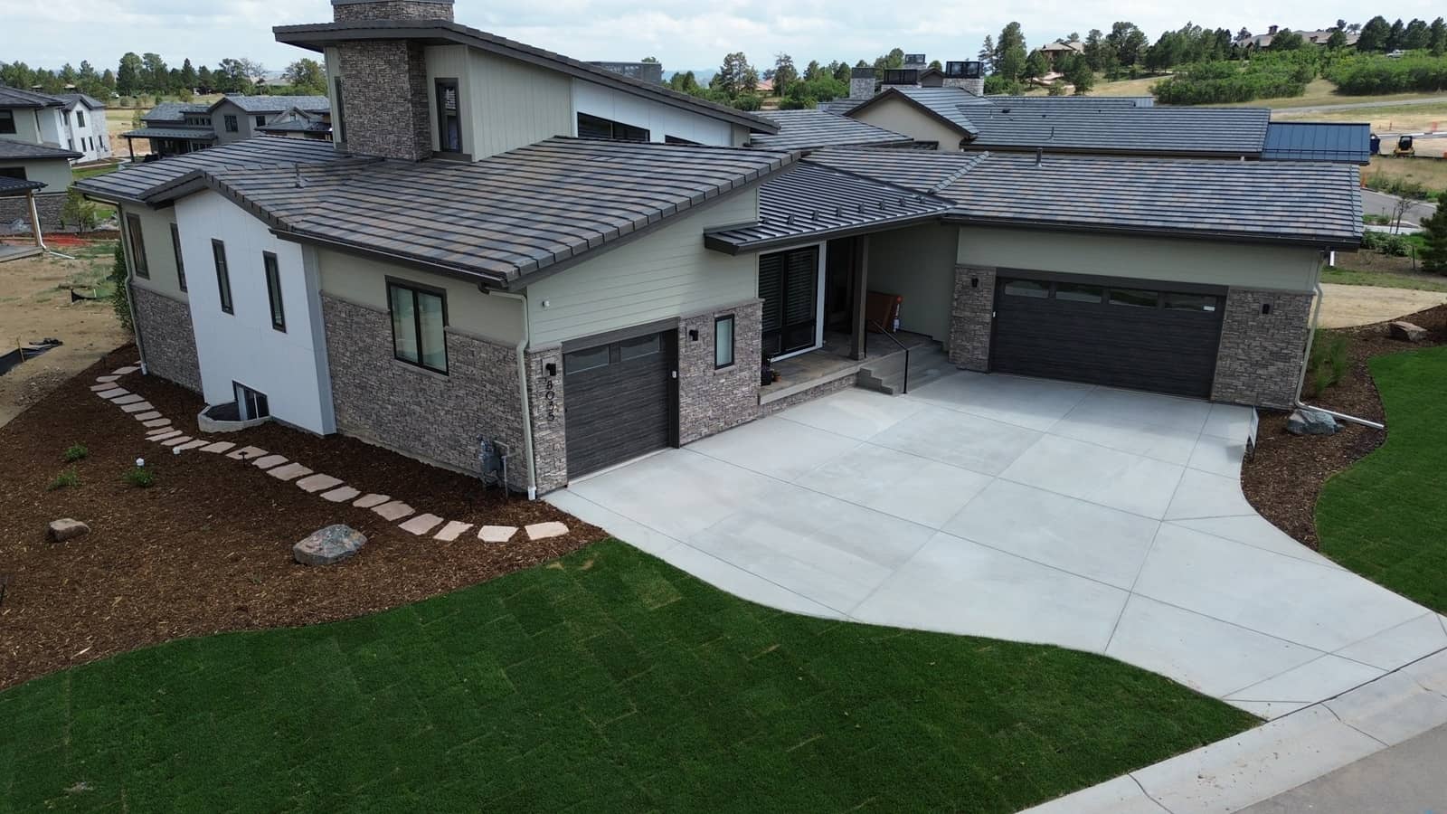 Castle Pines Colorado - New Construction Landscaping Project 2026