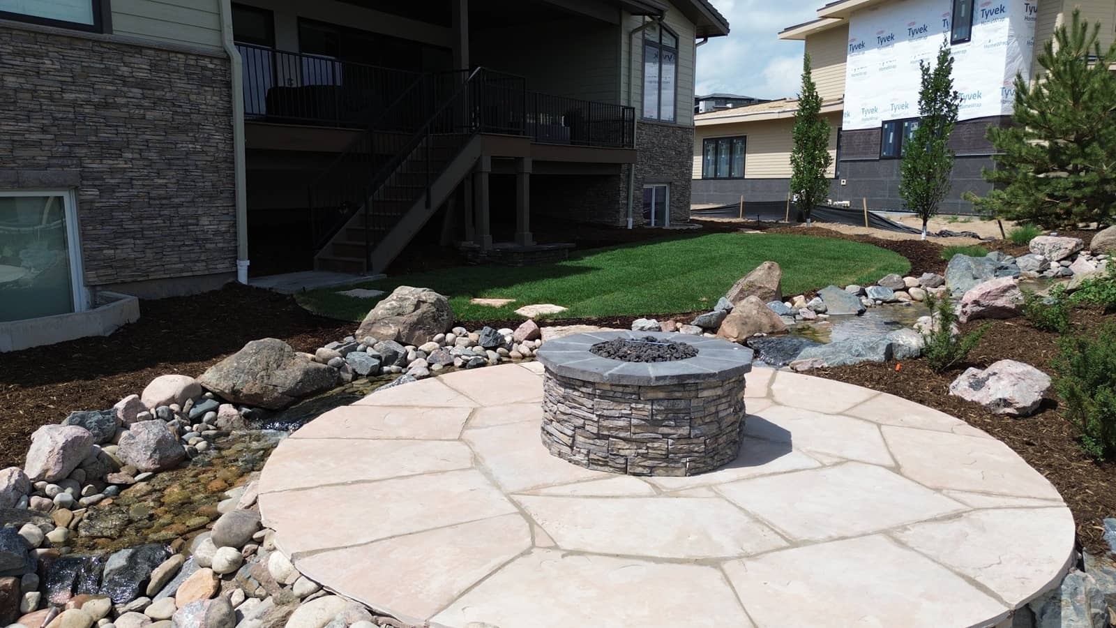 Castle Pines North - Custom Fire Pit Project 2026