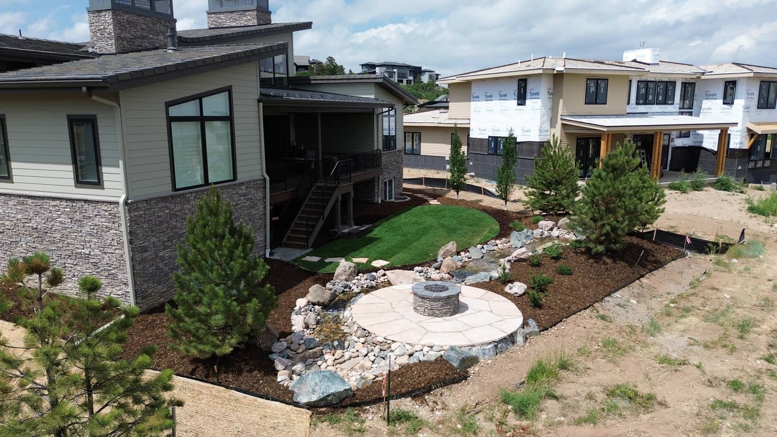 Castle Pines North - Custom Firepit Project 2026