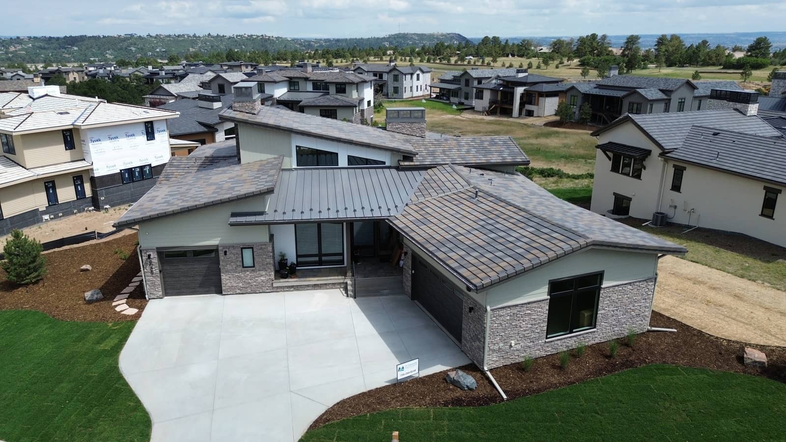 Castle Pines Colorado - New Construction Landscaping Project 2026