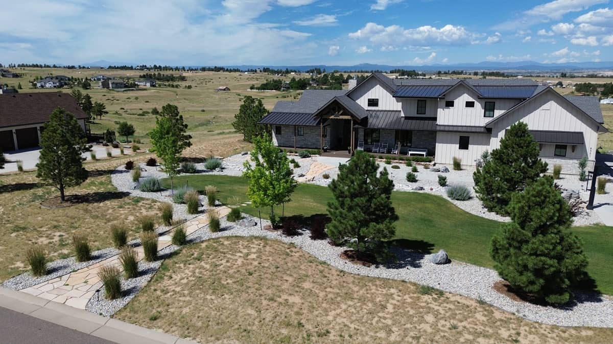 Parker Landscaping Project - Merryvail Trail, Parker CO (Completed)