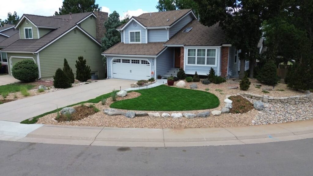 Centennial Xeriscaping Project - Front Yard